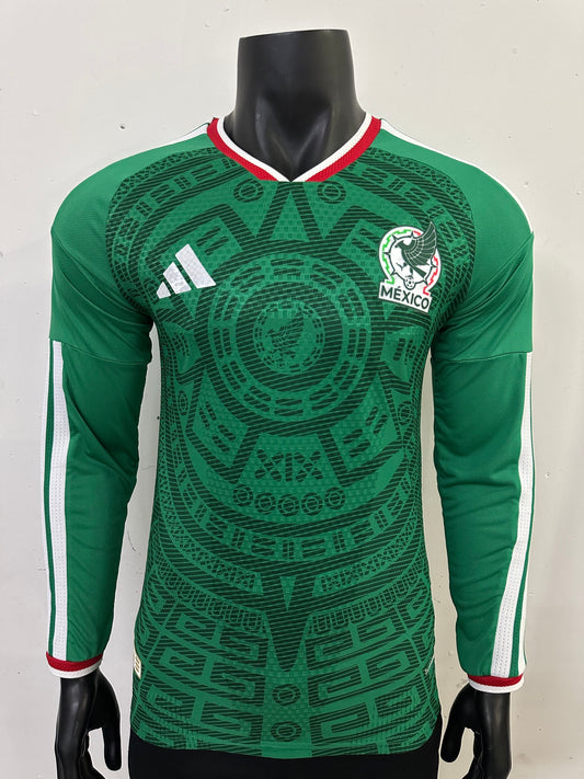 MEXICO LONG SLEEVE HOME 2026 PLAYERS VERSION