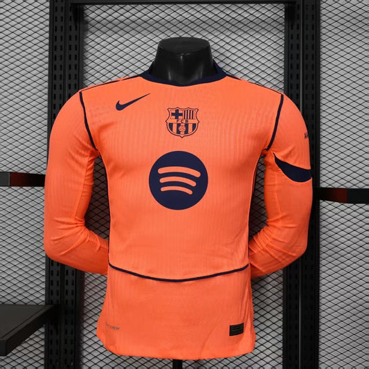 BARCELONA LONG SLEEVE THIRD 26/27 PLAYERS VERSION