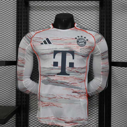 BAYERN MUNICH LONG SLEEVE AWAY 25/26 PLAYERS VERSION