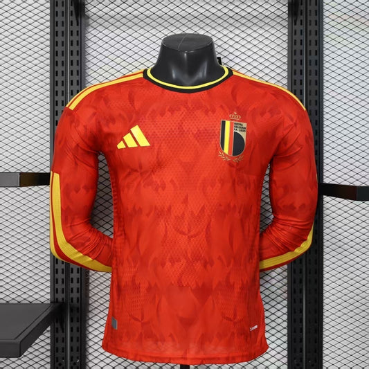 BELGIUM LONG SLEEVE HOME 2026 PLAYERS VERSION